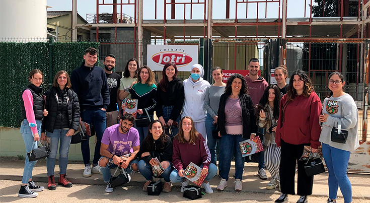 Visita de los alumnos de la Universidad de Girona