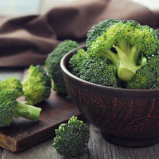 Canelones de verduras asadas con bechamel de brócoli