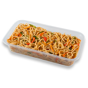 Noodles con verduras al wok y salsa Tamari